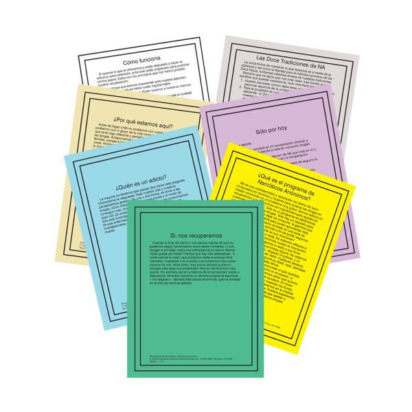 Lecturas para la reunión (conjunto de 7 cartillas)